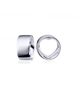 Heart Silver - Wedding Rings 